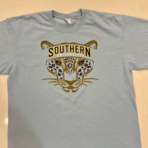 Southern University Leopard Graphic Tee